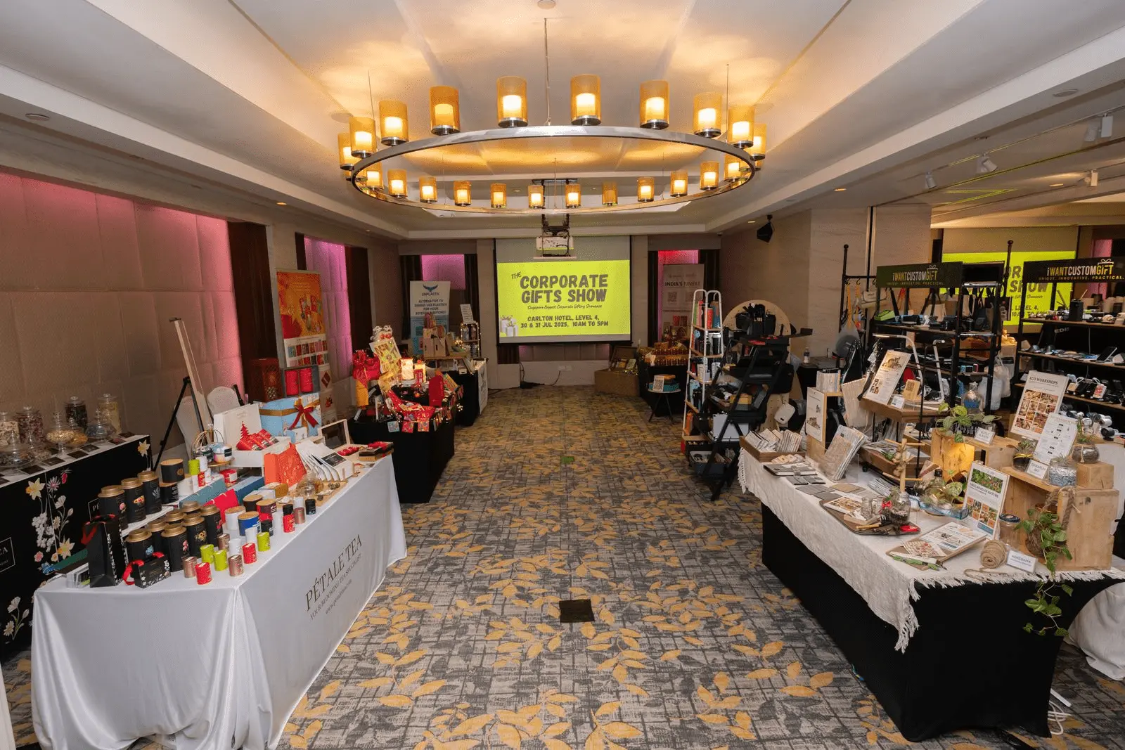 Singapore Corporate Gift Show 2026 — attendees at the exhibition hall