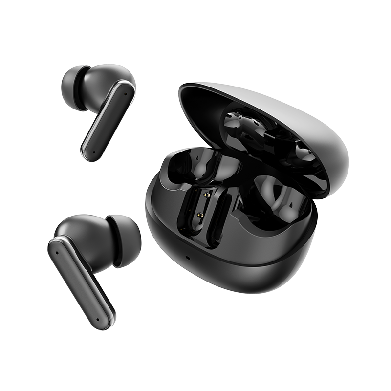 Micro Fit AI Earbuds in Black