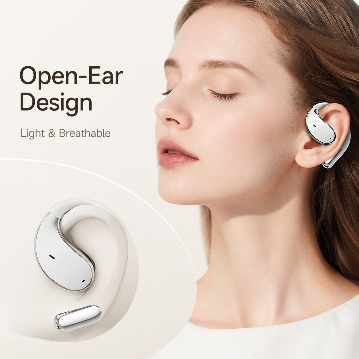 Open-ear design for environmental awareness