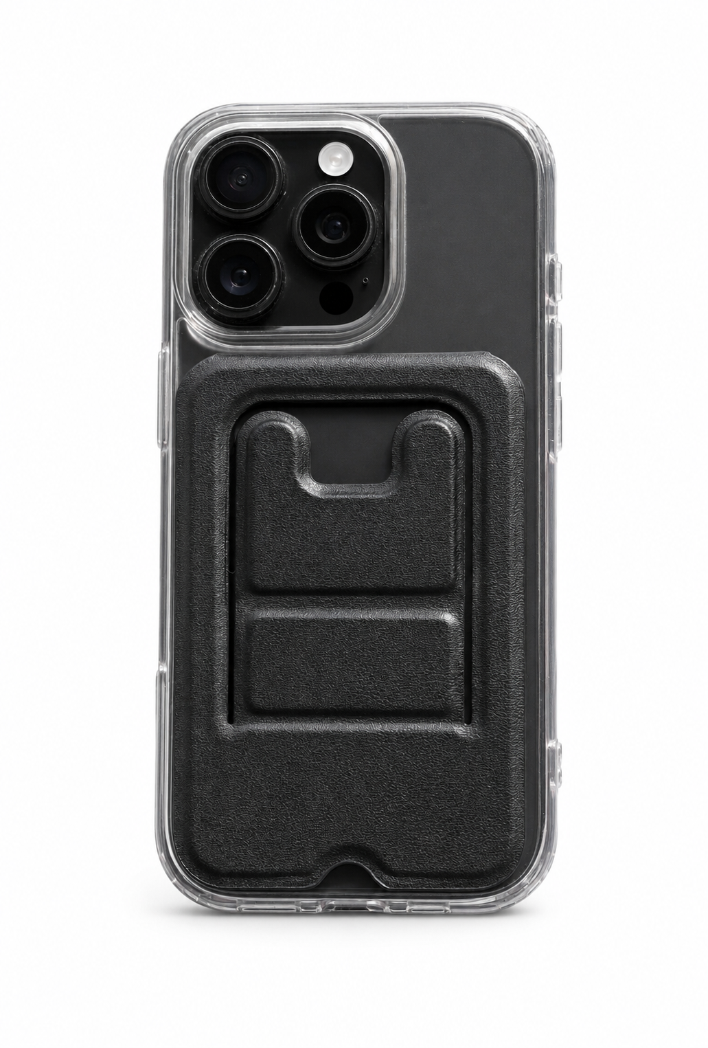 MagSafe magnetic snap-on attachment to phone