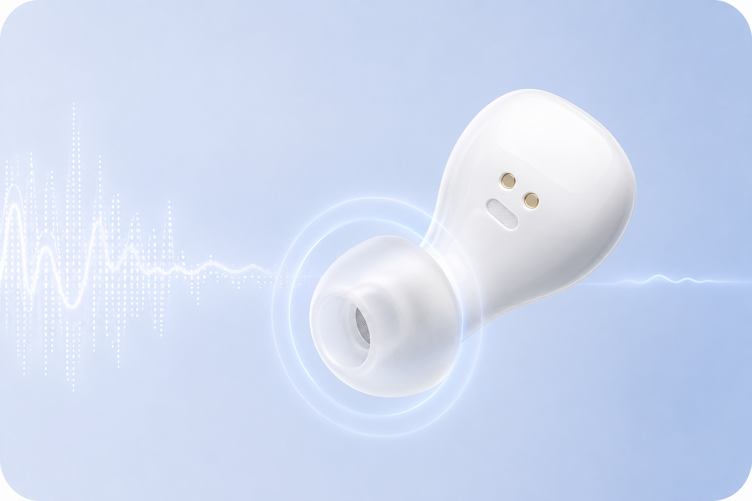 A26 Micro Earbuds silicone noise-isolating ear tips