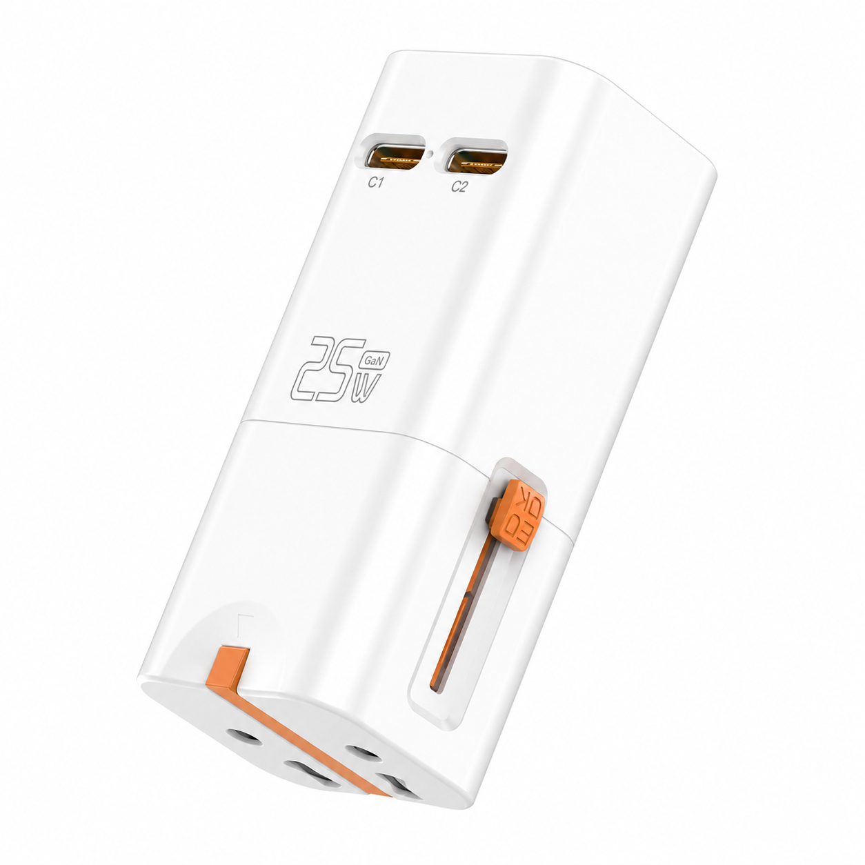 Travel Plug in White